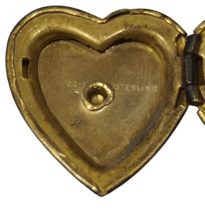 PENDENTIF US NAVY NACRE OR AVEC PHOTO