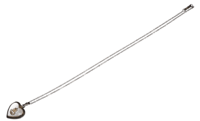 PENDENTIF US NAVY NACRE OR AVEC PHOTO