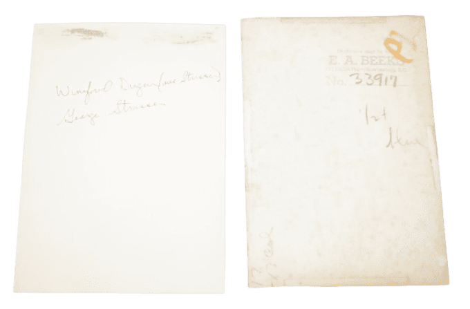 ENSEMBLE GEORGE / WINNIFRED STRASSER NURSE FRANCE 