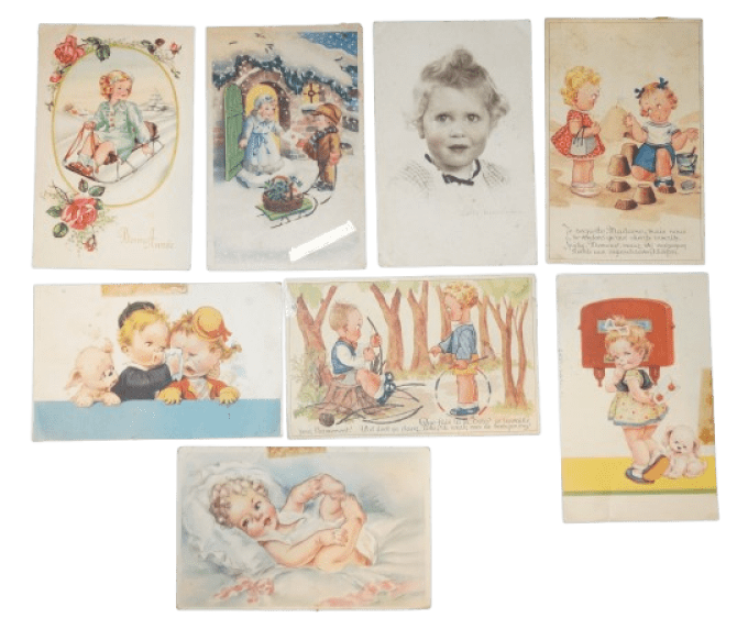 ENSEMBLE GEORGE / WINNIFRED STRASSER NURSE FRANCE 