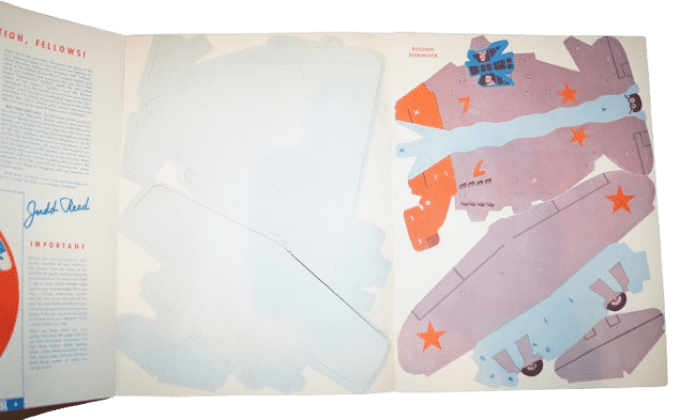 MAQUETTES AVIONS ALLIES AMERICAN ACE SPOTTER 1944