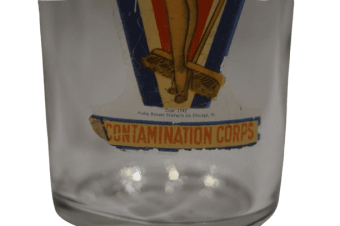 VERRE VICTORY CONTAMINATION CORPS PIN-UP 1942 