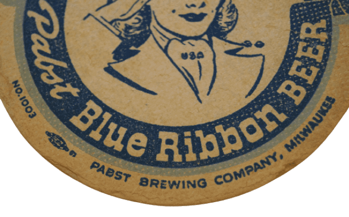 SOUS-BOCK BLUE RIBBON BEER VICTORY