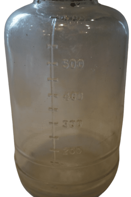 BOUTEILLE PERFUSION BAXTER HOPITAL DE CAMPAGNE NORMANDIE 