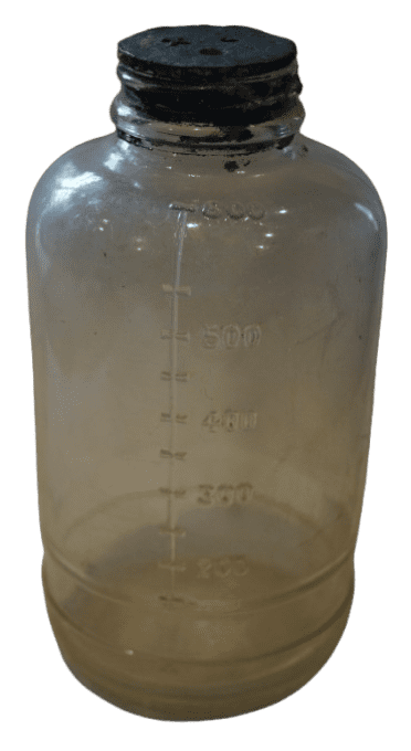 BOUTEILLE PERFUSION BAXTER HOPITAL DE CAMPAGNE NORMANDIE 