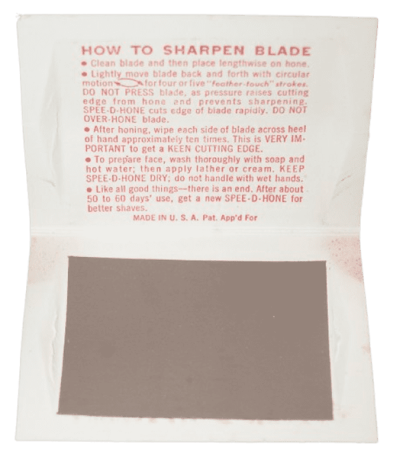 AIGUISEUR LAMES DE RASOIR SPEE-D-HONE VICTORY