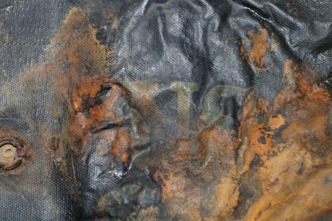 HOUSSE M7 MASQUE A GAZ D'ASSAUT OMAHA BEACH NORMANDIE