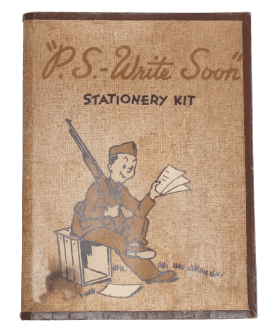 KIT CORRESPONDANCE US ARMY 1944