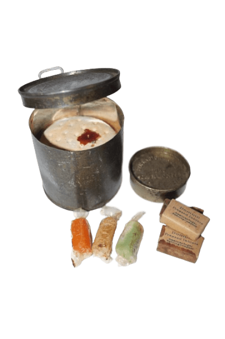 US ARMY FIELD RATION C COFFEE 1944 PLEINE OUVERTE