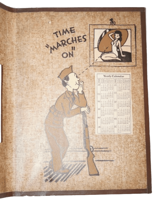 KIT CORRESPONDANCE US ARMY 1944