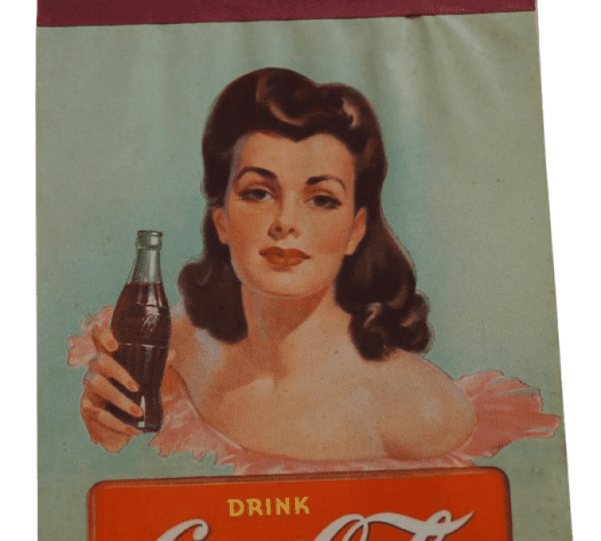 SCORE PAD COCA COLA PIN-UP