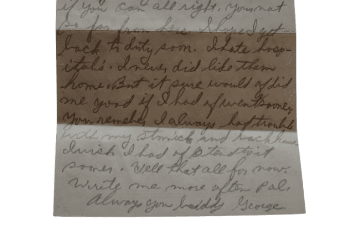 LETTRE RED CROSS 1943 PFC GRIMLEY 82ND AIRBORNE 504TH PIR