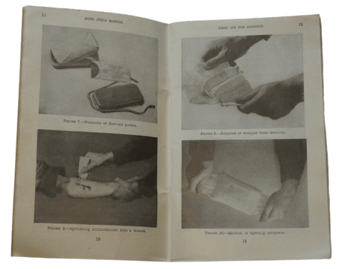 MANUEL FM 21-11 FIRST AID FOR SOLIDERS 1943