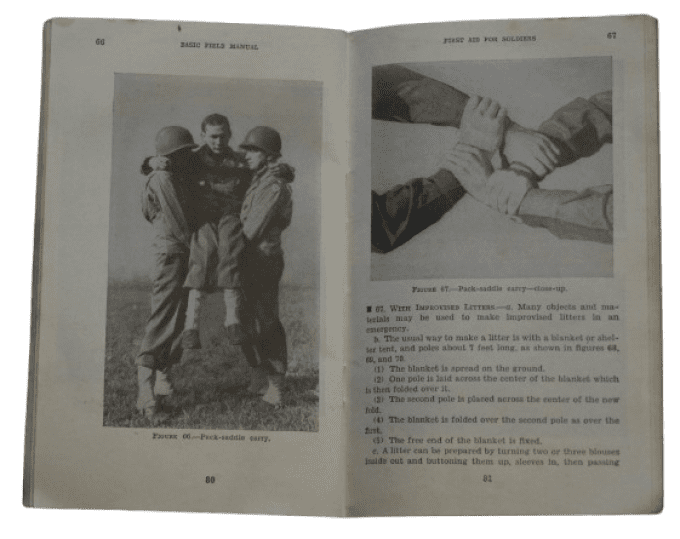 MANUEL FM 21-11 FIRST AID FOR SOLIDERS 1943