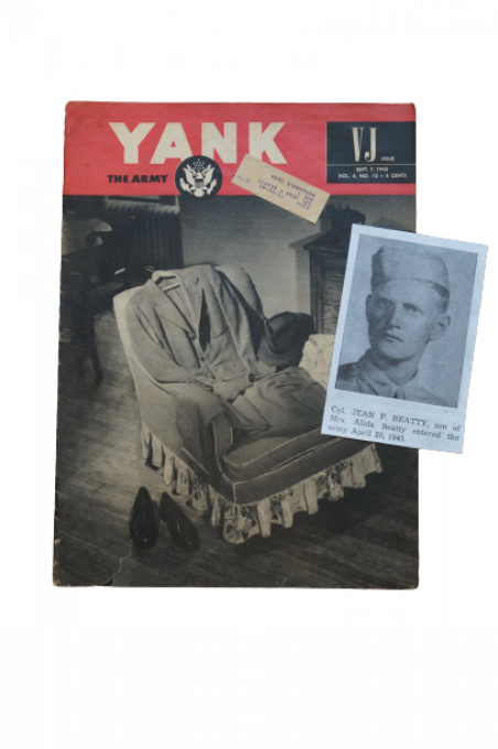 MAGAZINE YANK 7 SEPT 1945 CPL BEATTY