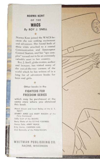 LIVRE NORMA KENT WACS 1943 BUY WAR BONDS