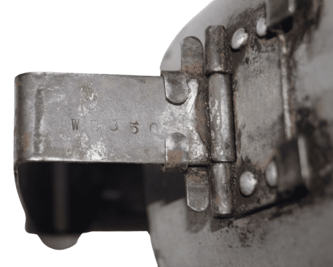 QUART DE GOURDE GRAVE 1942 (PROVENANCE EST FRANCE)