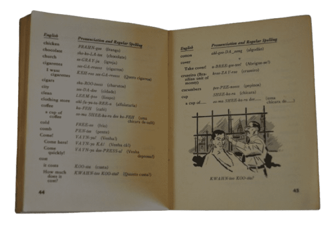 MANUEL PORTUGUESE LANGUAGE GUIDE 1943