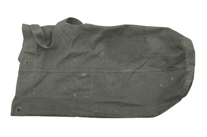 DUFFLE BAG CODE COULEUR 1943 GEORGE GONZALES 