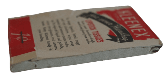ETUI MOUCHOIRS KLEENEX BABY RUTH 
