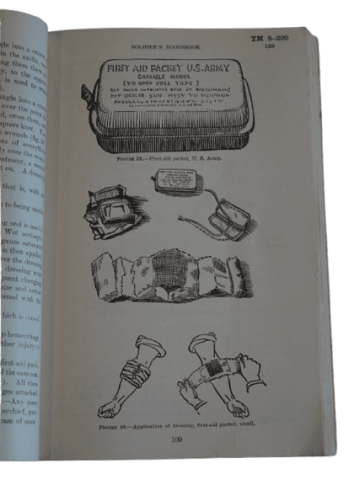 MANUEL TM 8-220 MEDICAL DEPARTMENT SOLDIER'S HANDBOOK 1941