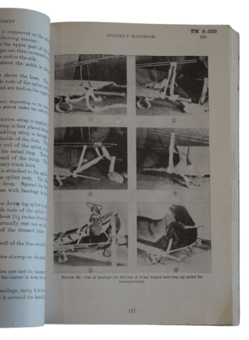 MANUEL TM 8-220 MEDICAL DEPARTMENT SOLDIER'S HANDBOOK 1941