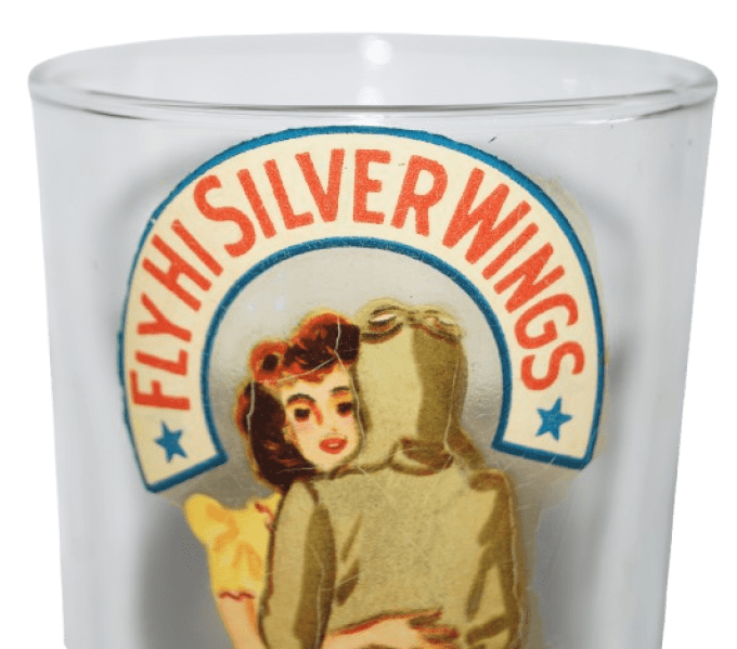 VERRE VICTORY USAAF FLY SILVER WINGS 1943 