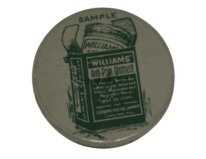 BOITE MEDICALE POMMADE WILLIAMS