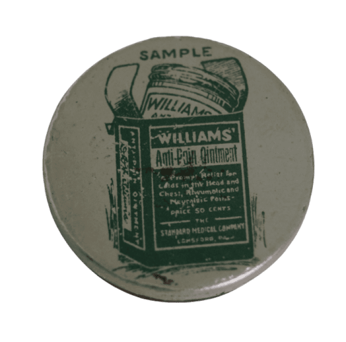 BOITE MEDICALE POMMADE WILLIAMS