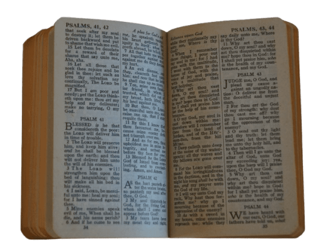 NOUVEAU TESTAMENT SGT ZACHARIAS USAAF B-24 MISSED IN ACTION 1944