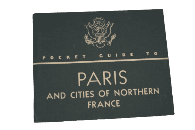 POCKET GUIDE PARIS 1944