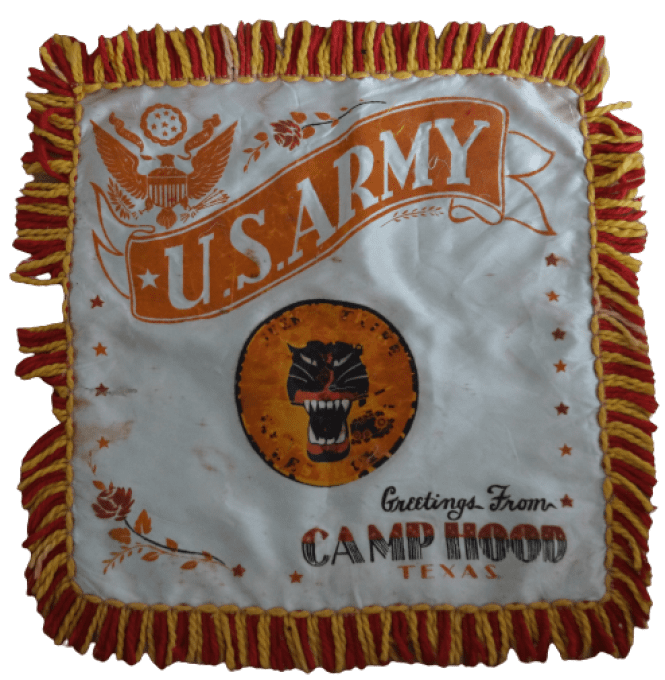 HOUSSE COUSSIN TANK DESTROYER CAMP HOOD 