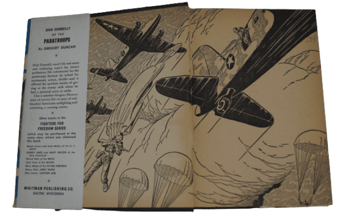 LIVRE "DICK DONNELLY OF THE PARATROOPS" 1944 AIRBORNE