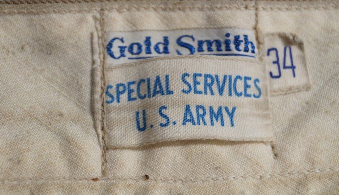 SHORT GOLDSMITH SPECIAL SERVICES US ARMY