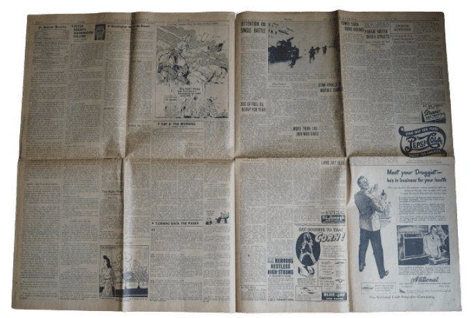 JOURNAL 6 JUIN 1944 ST JOSEPH GAZETTE 