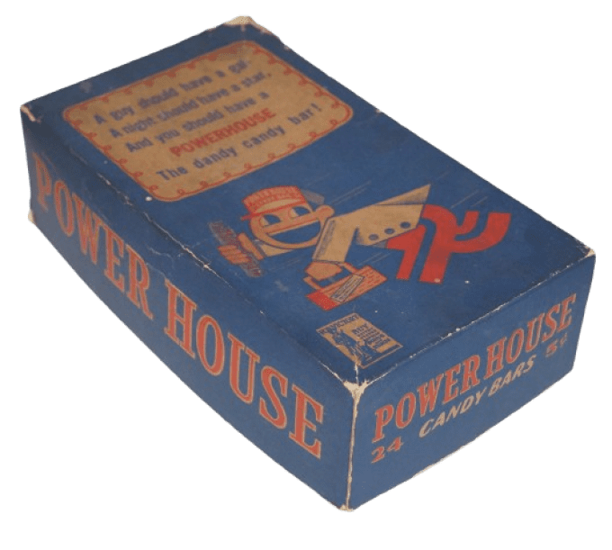 BOITE BARRES CHOCOLATEES POWER HOUSE BUY WAR BONDS