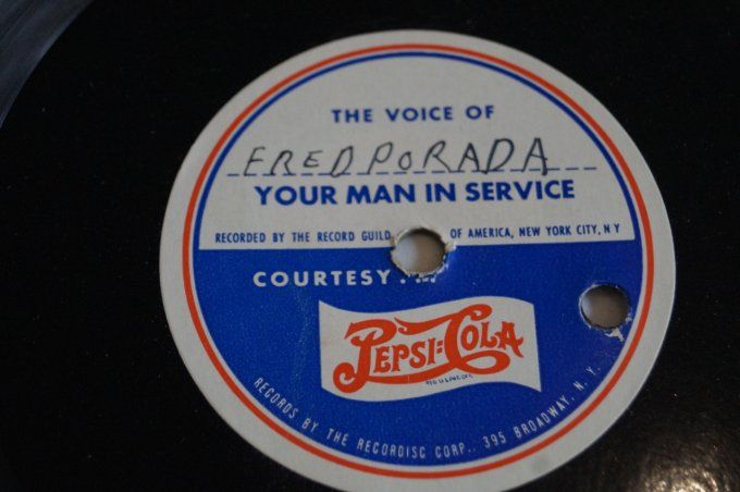 DISQUE PEPSI IDENTIFIE NOEL 1943