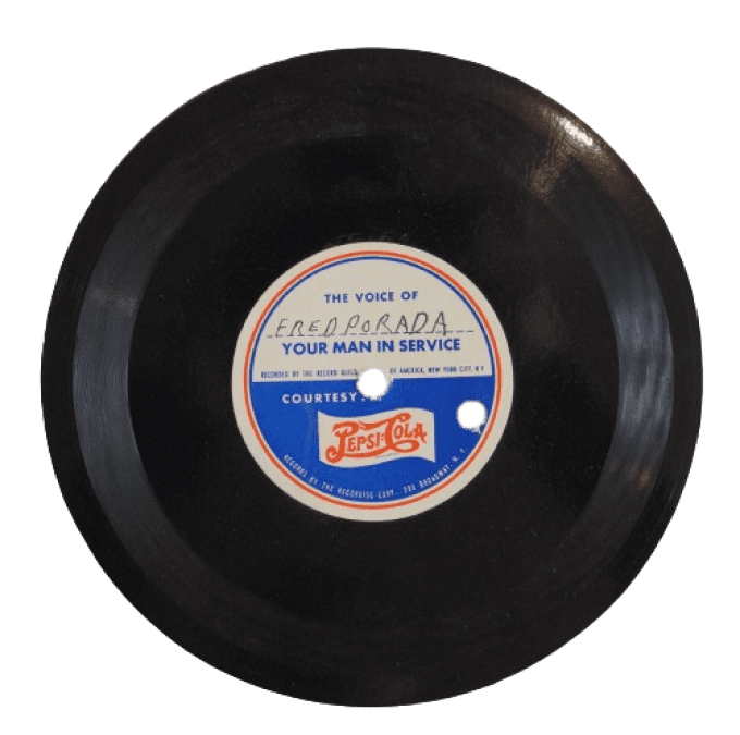 DISQUE PEPSI IDENTIFIE NOEL 1943