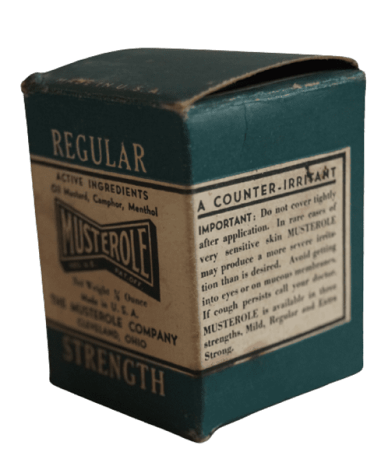 FLACON MEDICAL MUSTEROLE 1940