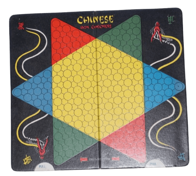 JEU DE POCHE ECHECS ET DAMES 1942