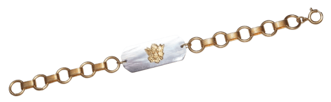 BRACELET US ARMY NACRE 