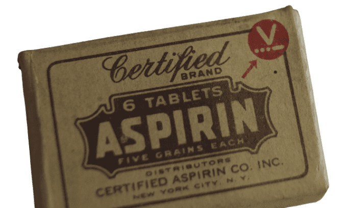 BOITE ASPIRINE CERTIFIED "VICTORY PACKAGE"