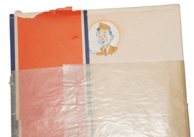 KIT CORRESPONDANCE HUMORISTIQUE ARMY 1942