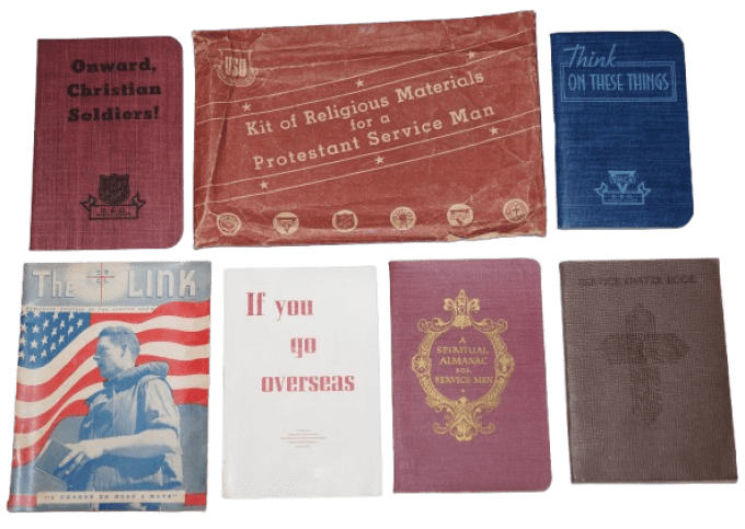 KIT RELIGIEUX USO PERSONNEL MILITAIRE 1943