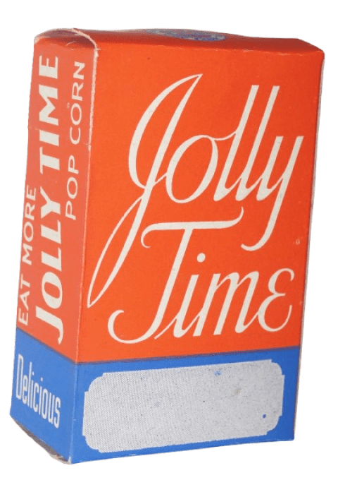 BOITE DE POP-CORN JOLLY TIME 1939 