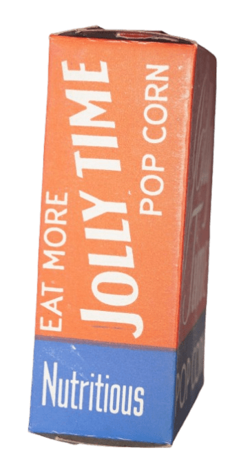 BOITE DE POP-CORN JOLLY TIME 1939 