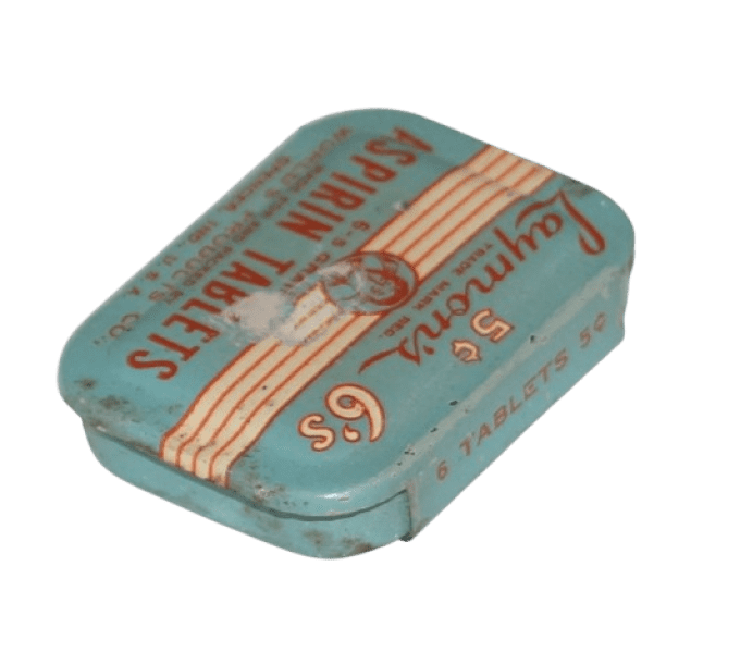 BOITE MEDICALE LAYMON'S  1940 
