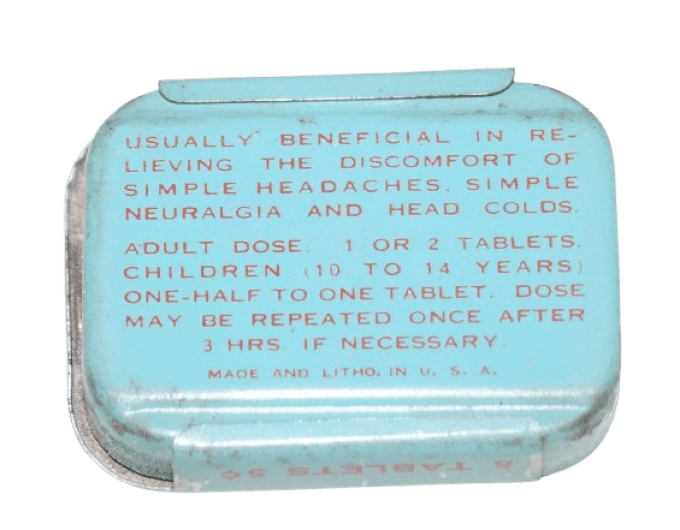 BOITE MEDICALE LAYMON'S  1940 