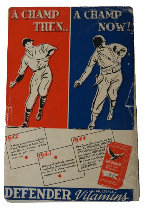 GUIDE BASEBALL REGISTER 1944