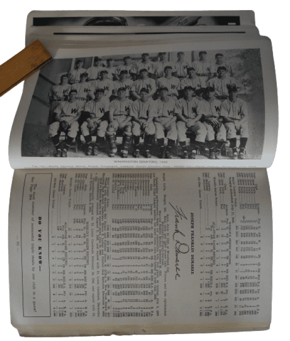 GUIDE BASEBALL REGISTER 1944